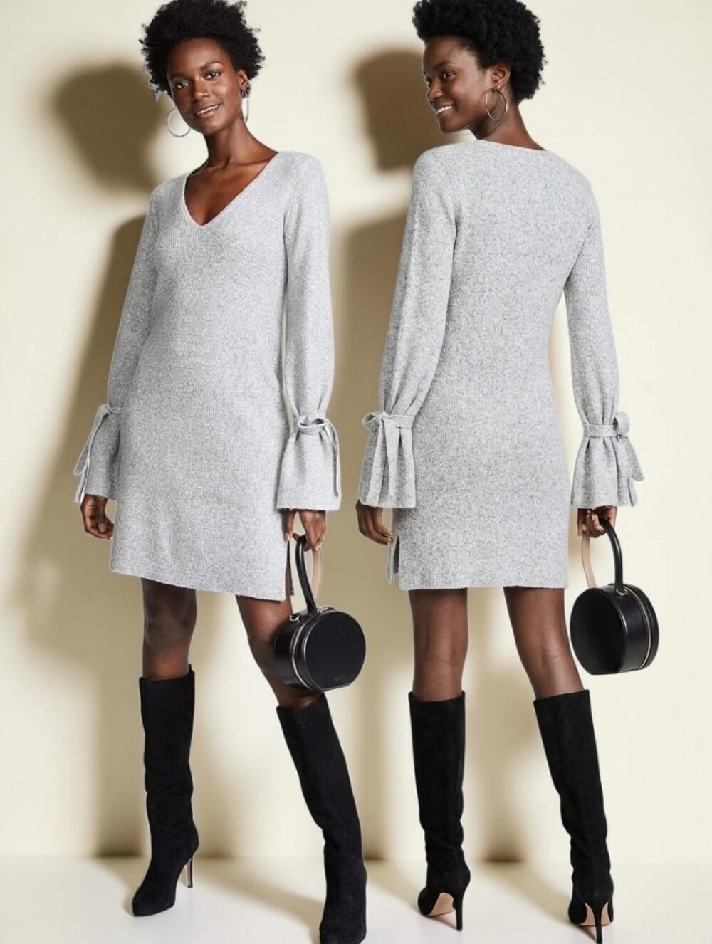 CUPCAKES & CASHMERE Jenniebelle Mini Sweater Dress - XS